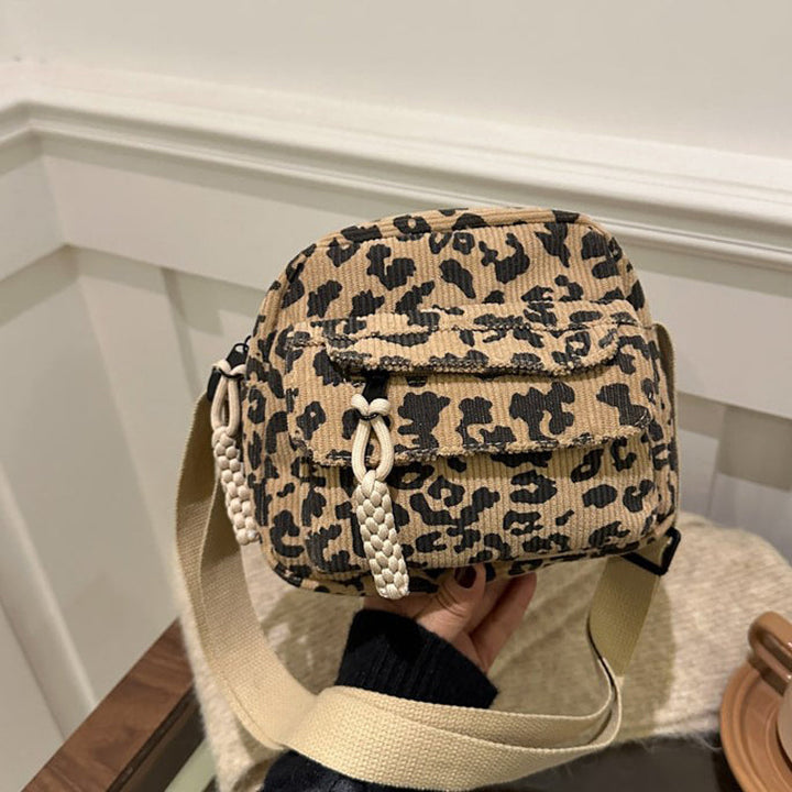 Sac Léopard Vintage