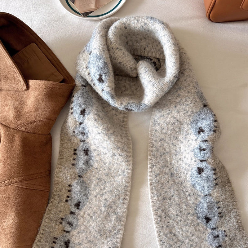 Écharpe Chaude À Motif Mouton