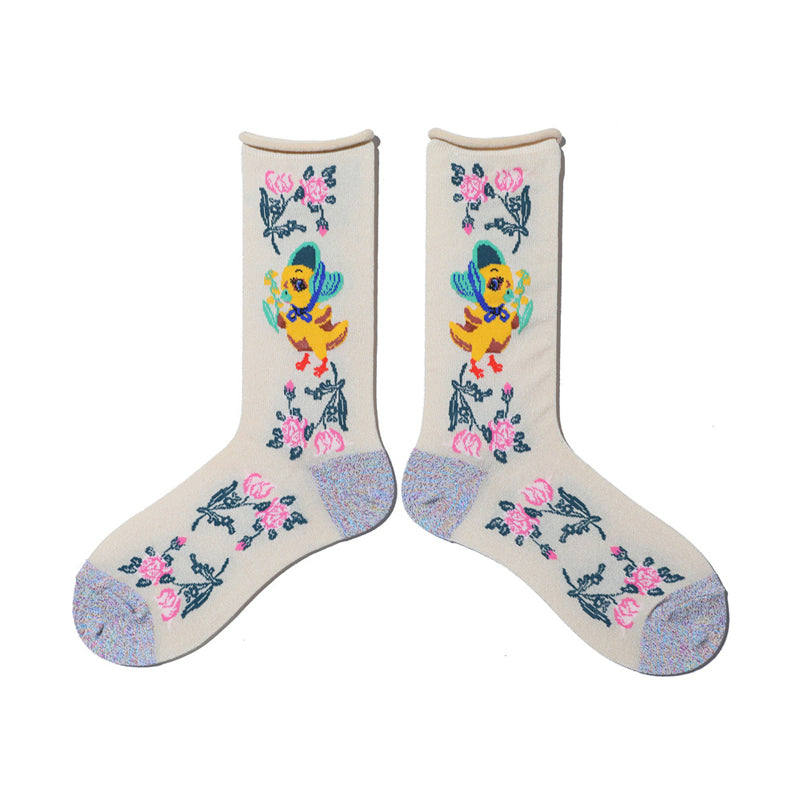 Chaussettes Décontractées Vintage