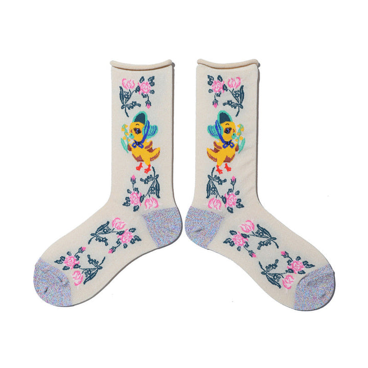 Chaussettes Décontractées Vintage