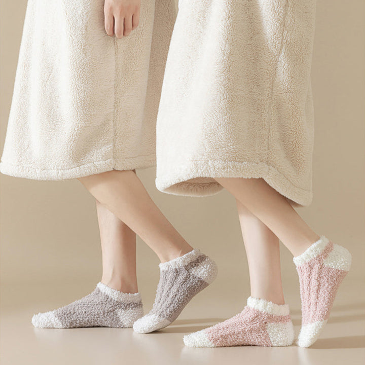 Chaussettes Chaudes En Peluche