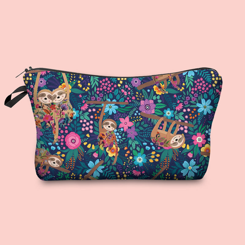Sac À Motif Fleuri Vintage