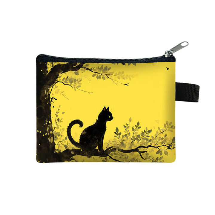 Porte-Monnaie Chat De Dessin Animé
