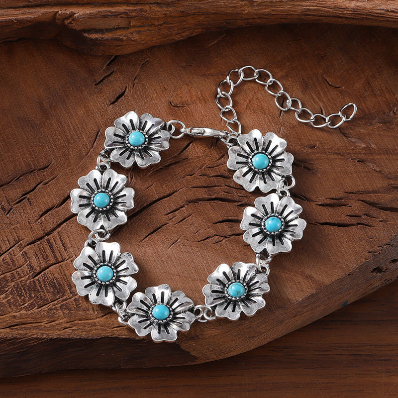 Bracelet Fleuri Vintage