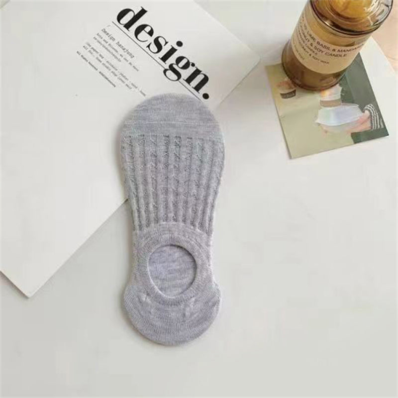 Chaussettes Décontractées De Couleur Unie