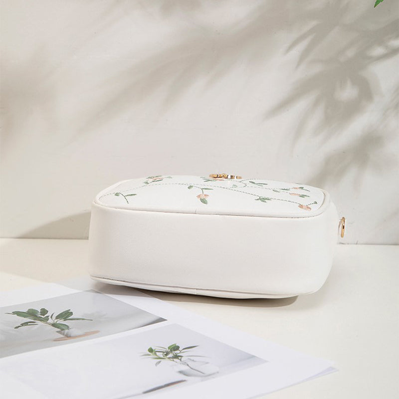 Sac Décontracté À Broderie Florale