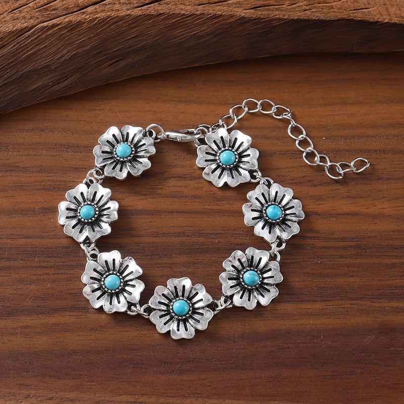 Bracelet Fleuri Vintage
