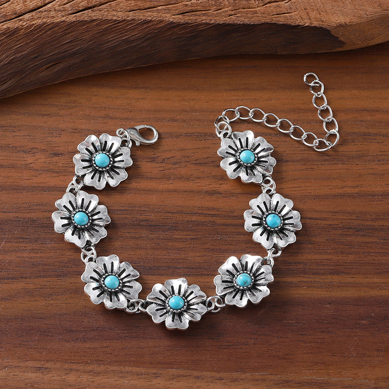 Bracelet Fleuri Vintage