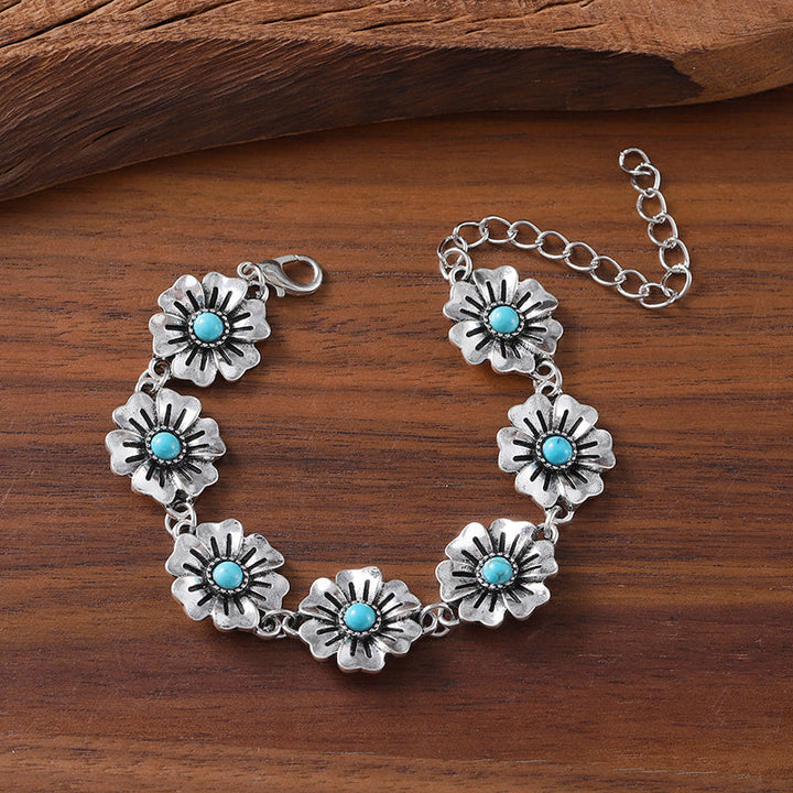 Bracelet Fleuri Vintage