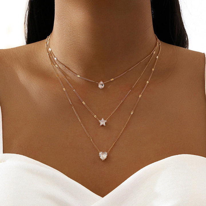 Collier Pendentif Bohème Vintage