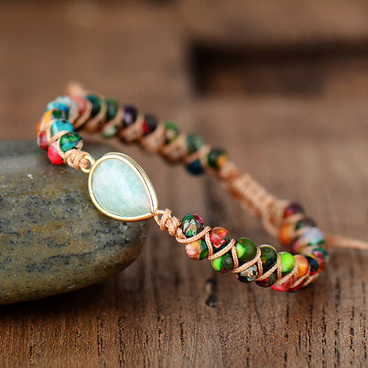 Bracelet Bohème Tissé À La Main