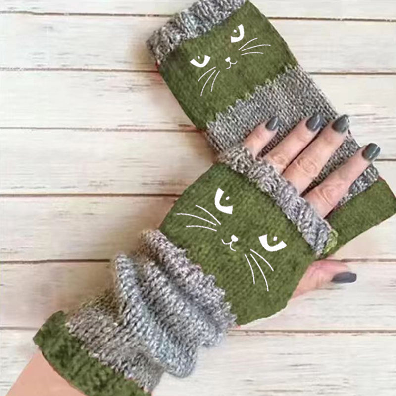 Gants Chauds De Dessin Animé