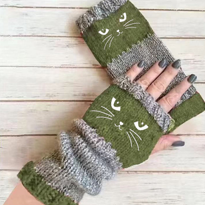 Gants Chauds De Dessin Animé