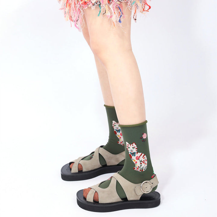 Chaussettes Décontractées Vintage
