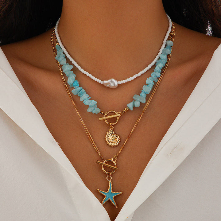 Collier Pendentif Bohème Vintage