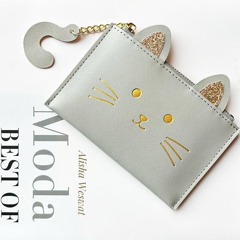 Porte-Monnaie Chat De Dessin Animé