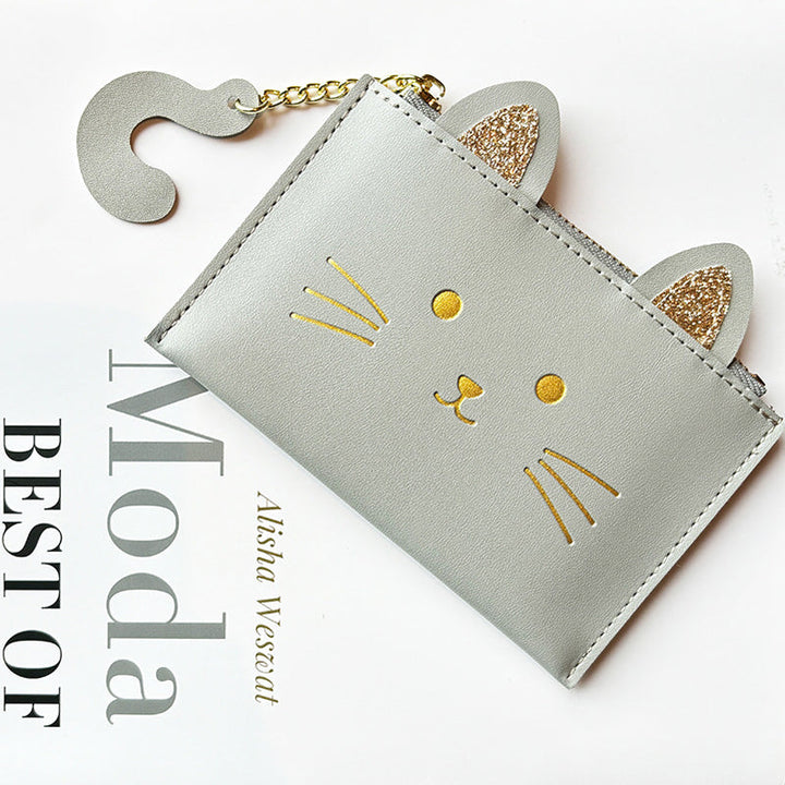 Porte-Monnaie Chat De Dessin Animé