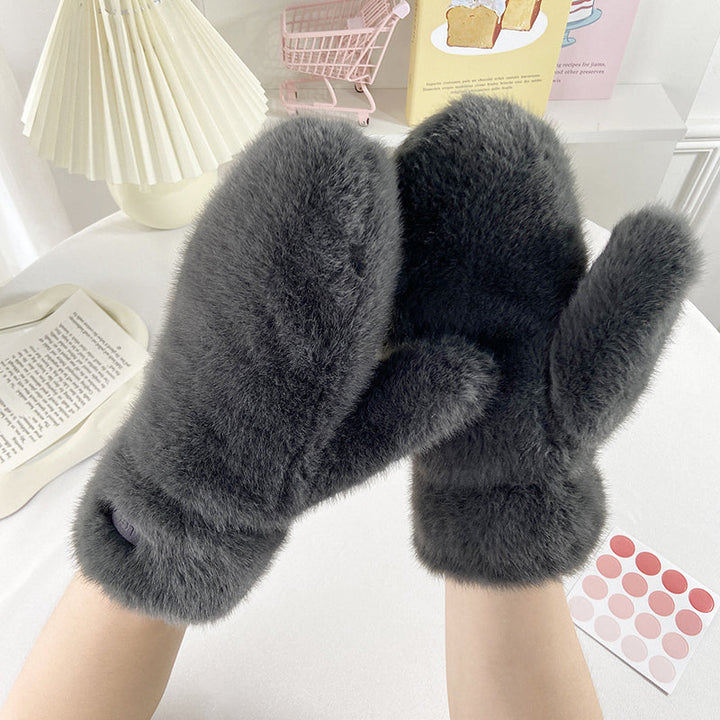 Gants Chauds En Peluche