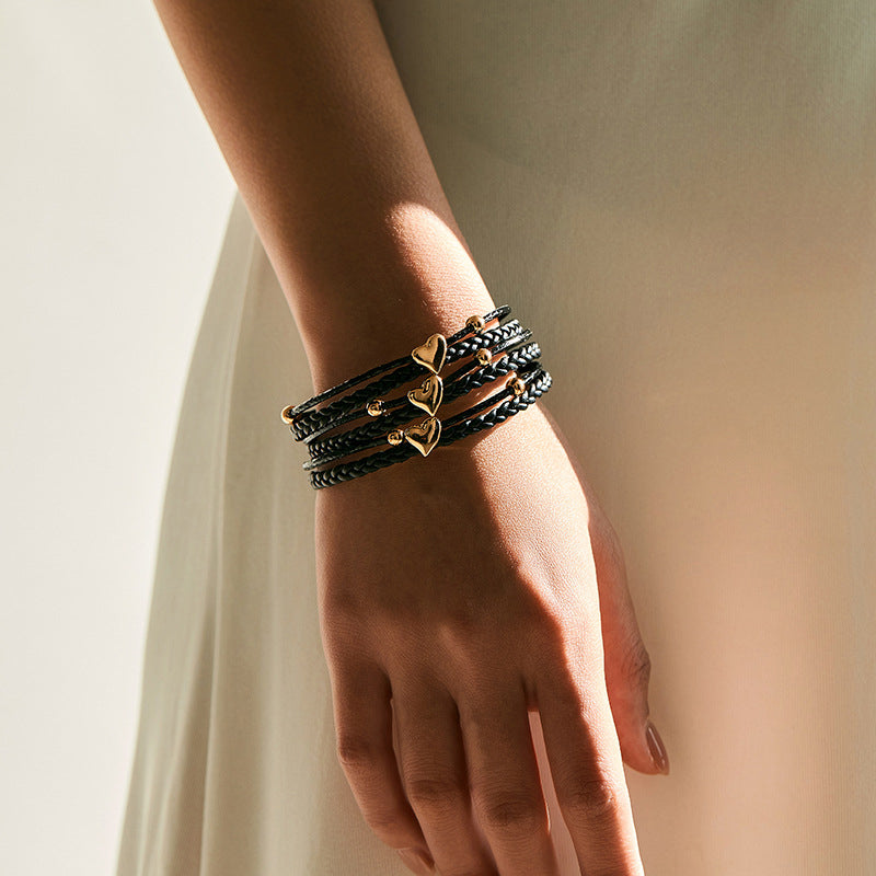 Bracelet Coeur Vintage