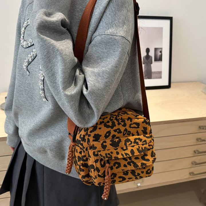 Sac Léopard Vintage