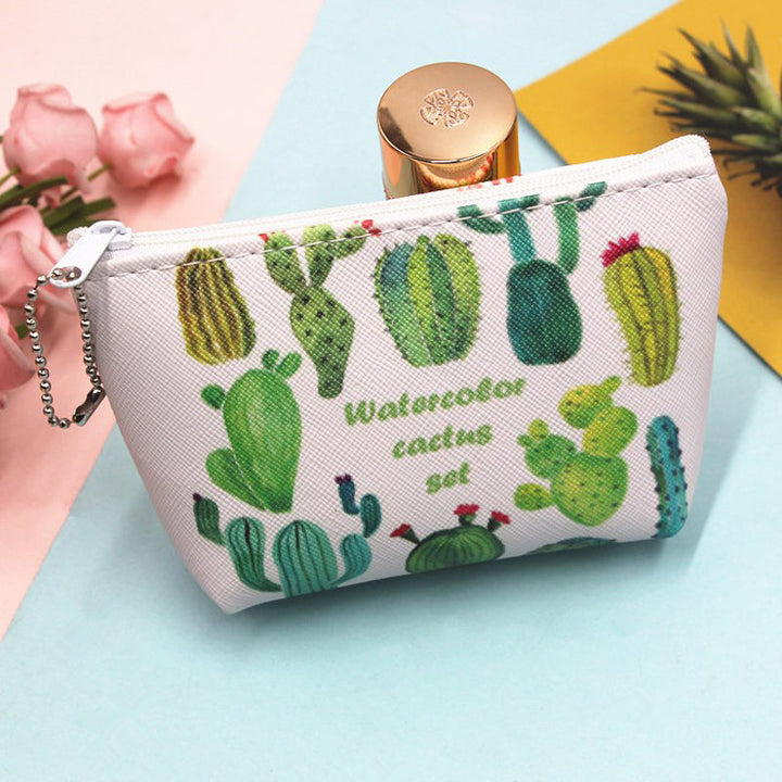 Porte-Monnaie À Motif Cactus