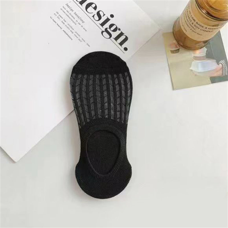 Chaussettes Décontractées De Couleur Unie