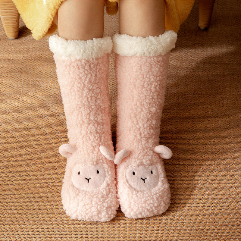 Chaussettes Chaudes Antidérapantes