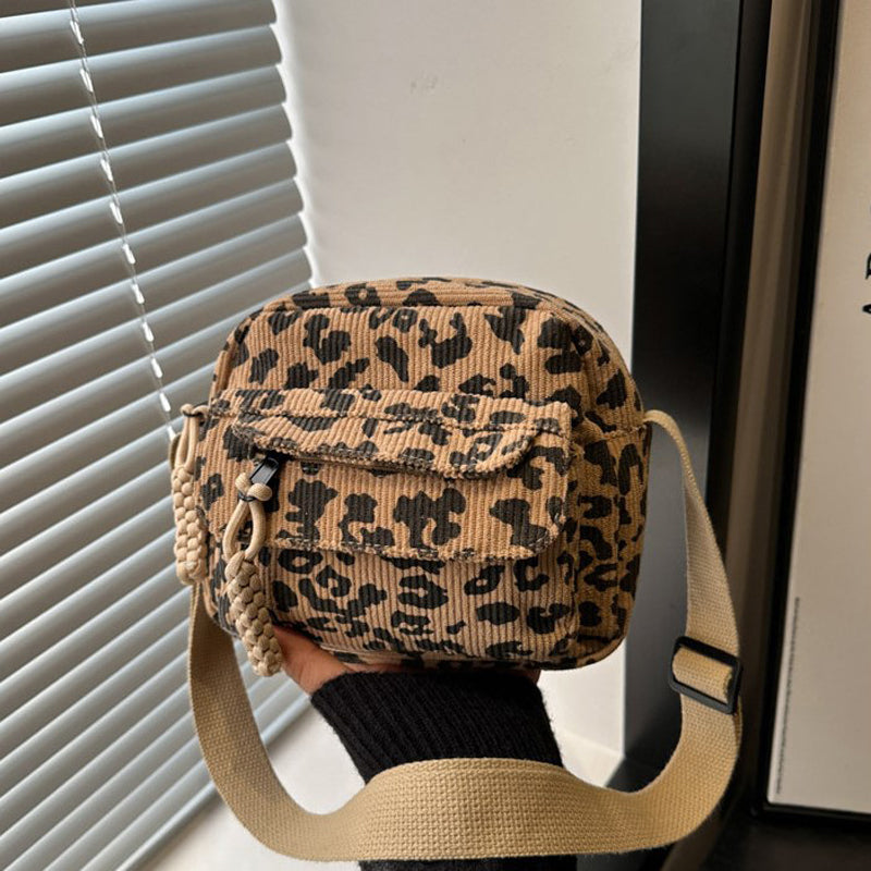Sac Léopard Vintage