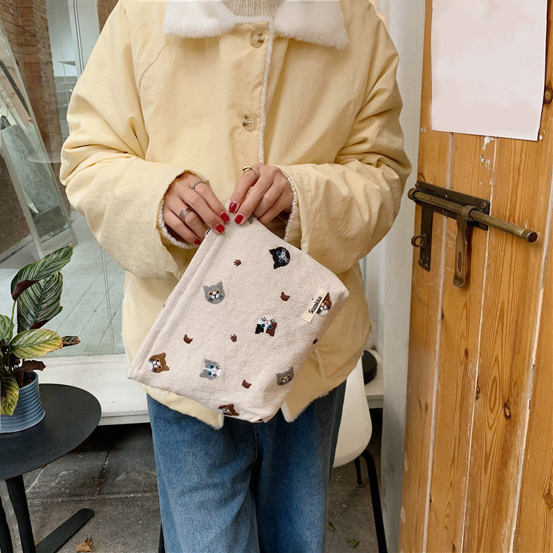 Sac Décontracté À Imprimé Chat