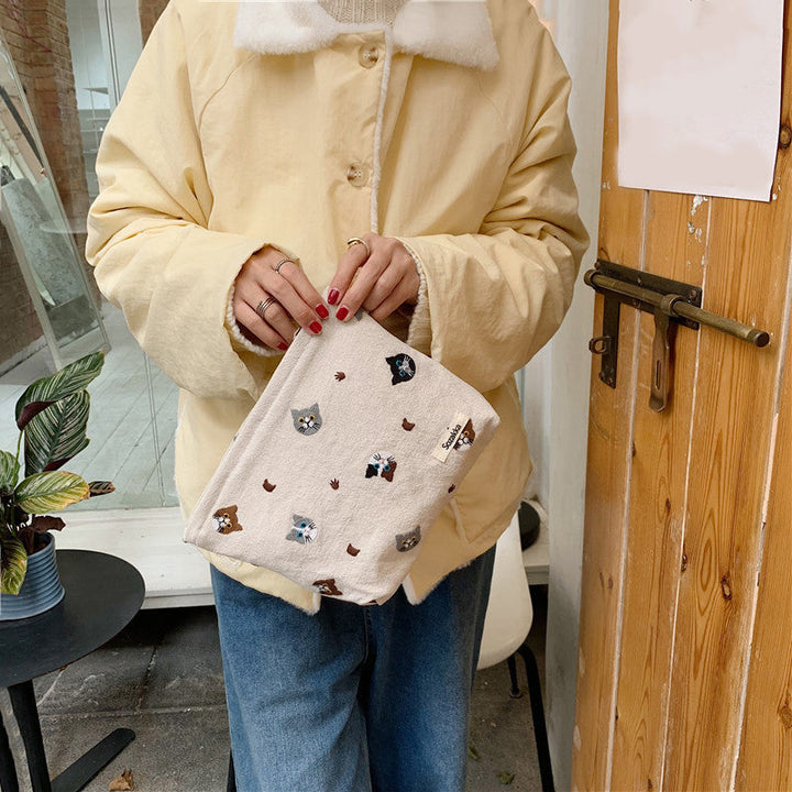 Sac Décontracté À Imprimé Chat