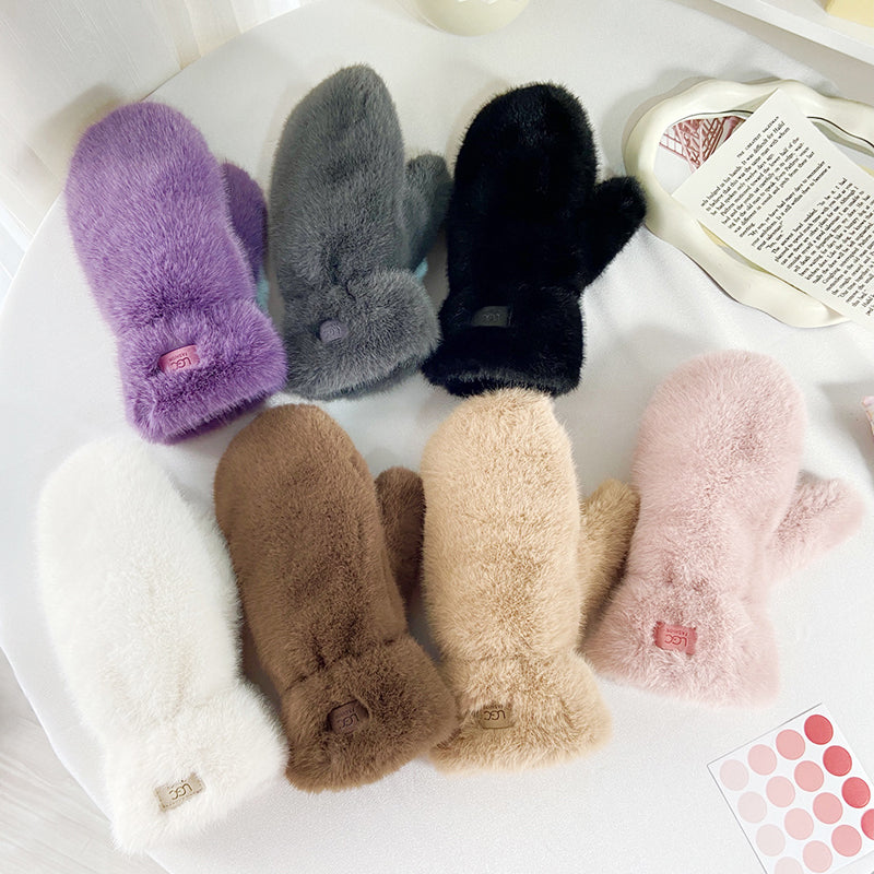 Gants Chauds En Peluche