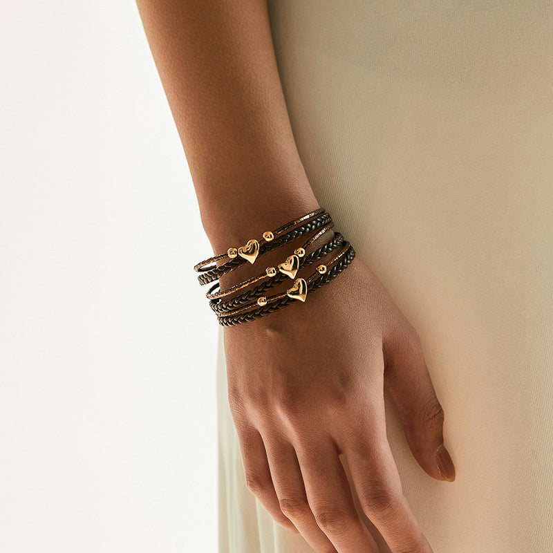 Bracelet Coeur Vintage