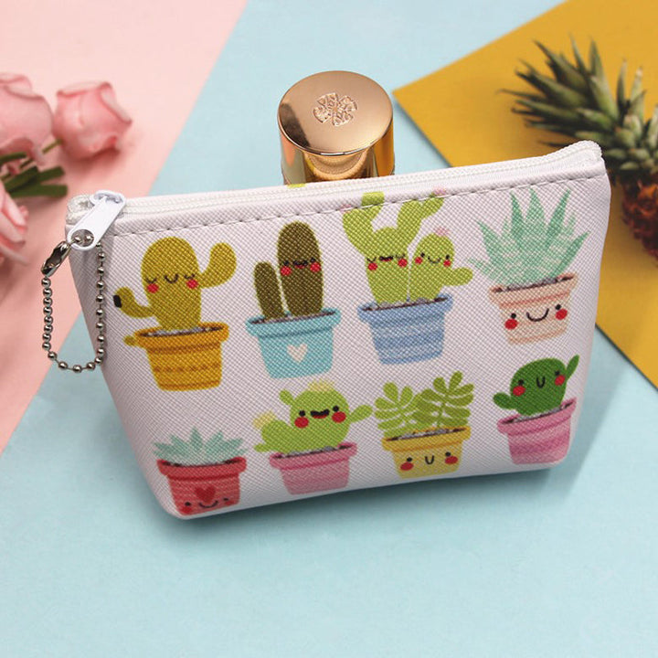 Porte-Monnaie À Motif Cactus