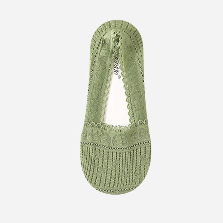 Chaussettes Respirantes En Dentelle