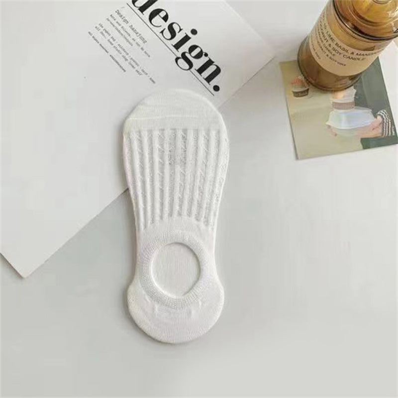 Chaussettes Décontractées De Couleur Unie