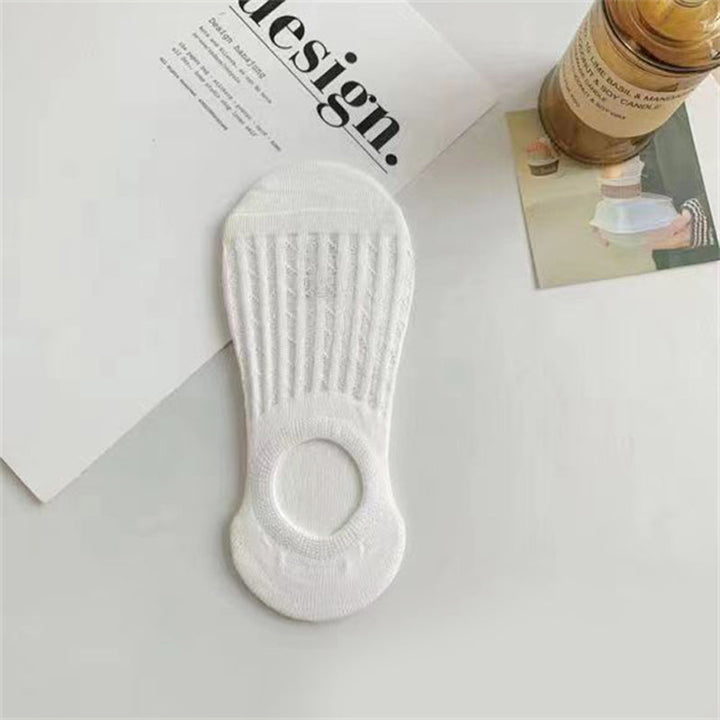 Chaussettes Décontractées De Couleur Unie