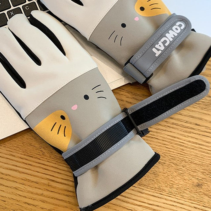 Gants Chauds De Dessin Animé