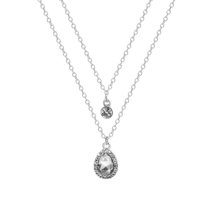 Vintage Water Drop Pendant Necklace