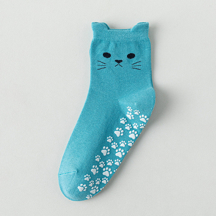 Chaussettes Décontractées À Imprimé Chat