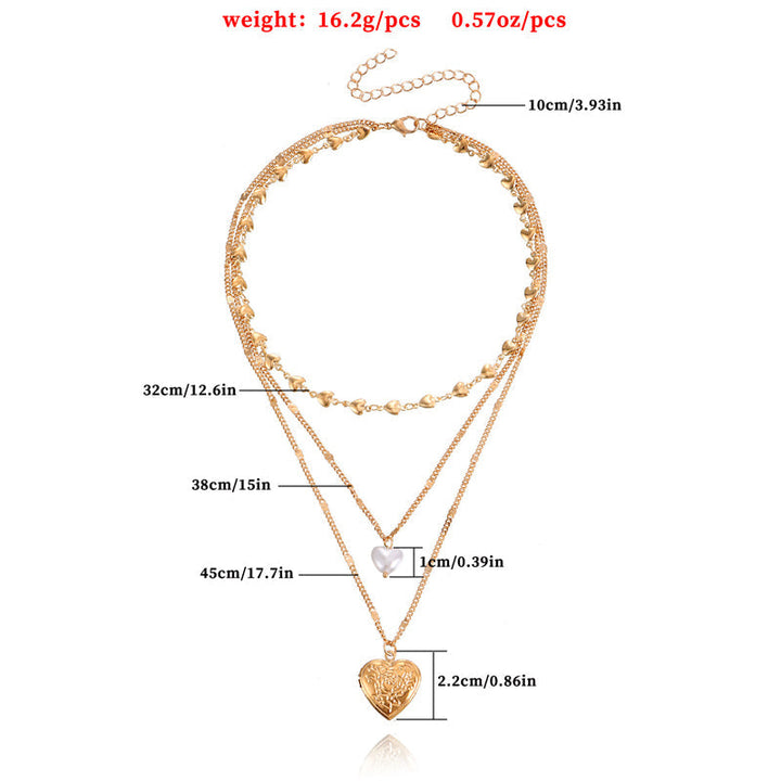 Collier Pendentif Coeur