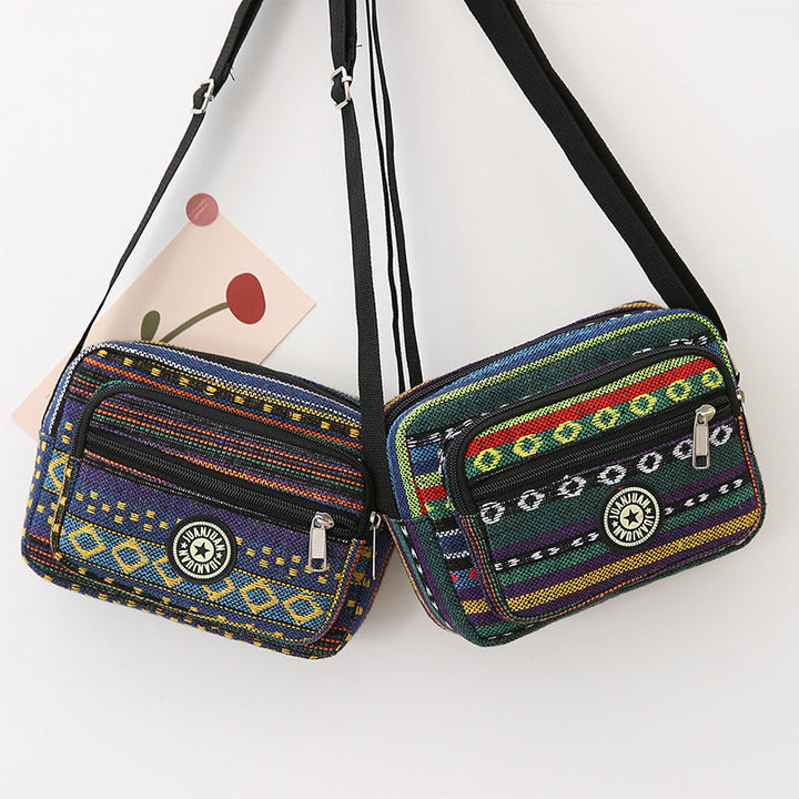 Sac Vintage À Rayures