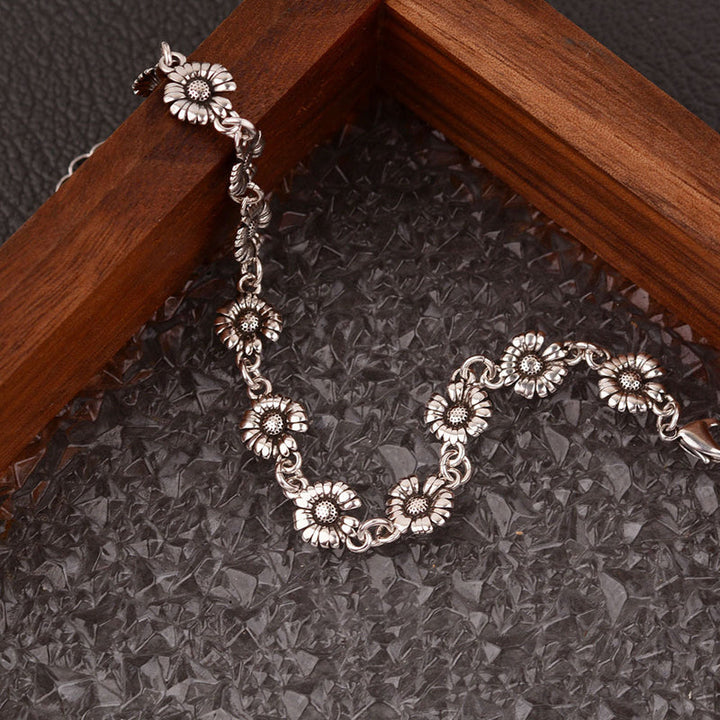Bracelet Fleuri Vintage