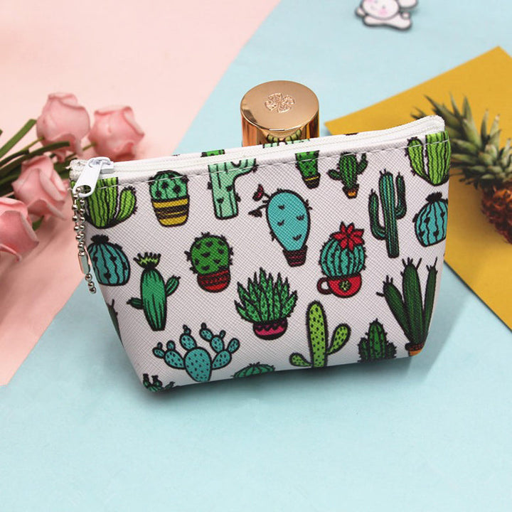 Porte-Monnaie À Motif Cactus
