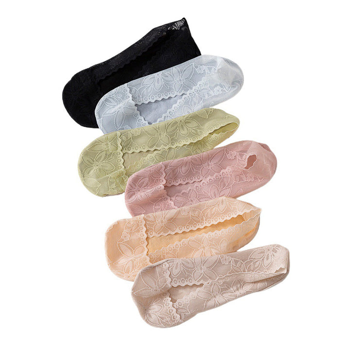 Chaussettes Respirantes En Dentelle