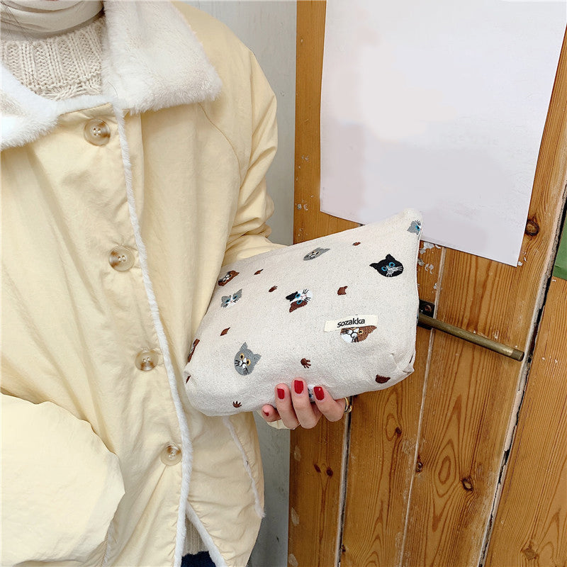 Sac Décontracté À Imprimé Chat