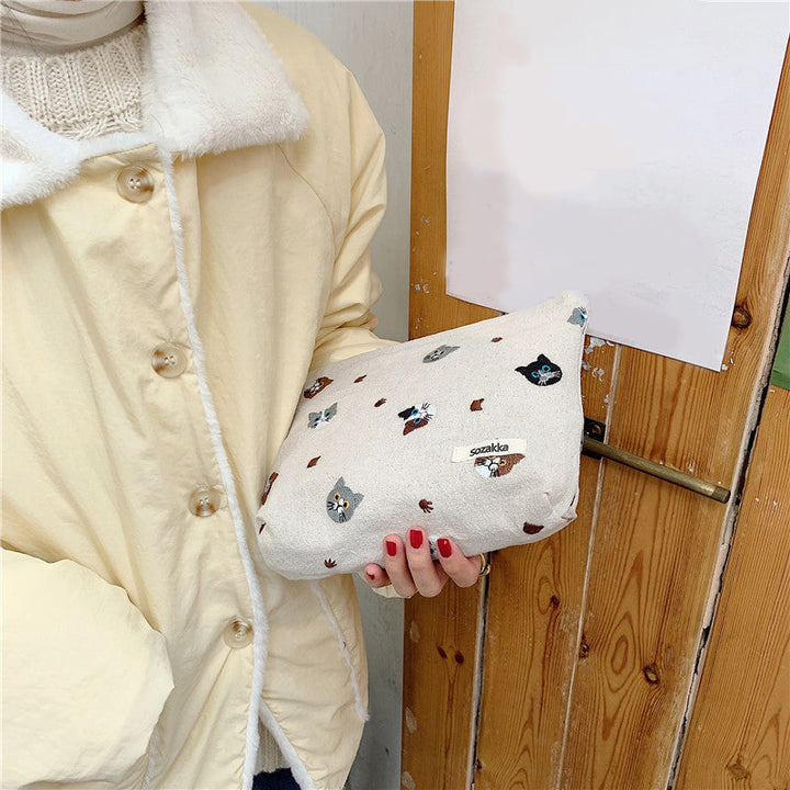 Sac Décontracté À Imprimé Chat