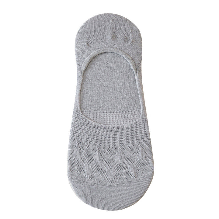 Chaussettes Respirantes De Couleur Unie