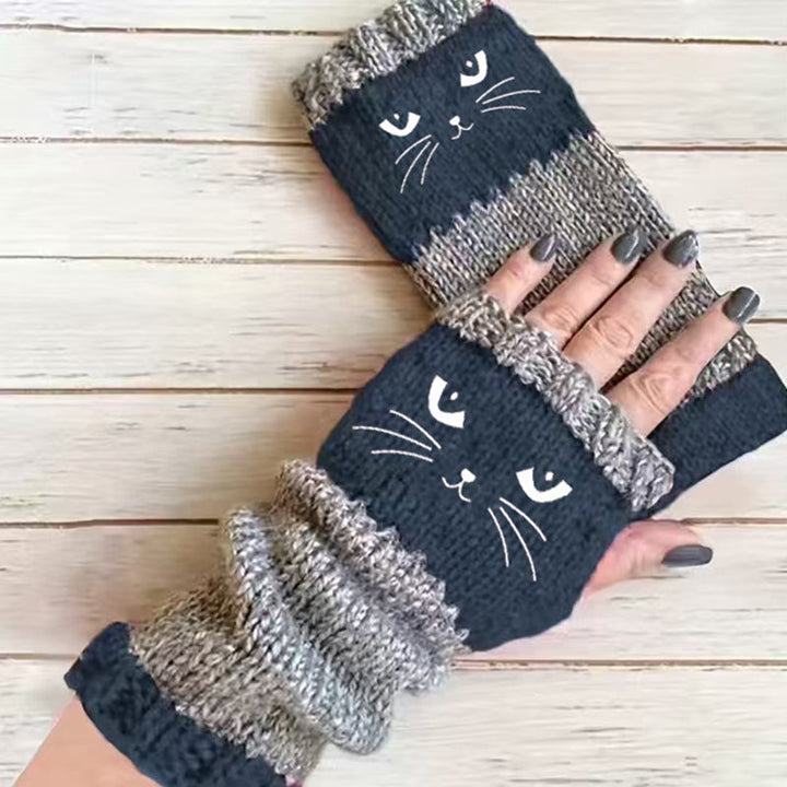 Gants Chauds De Dessin Animé