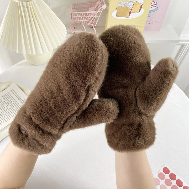 Gants Chauds En Peluche