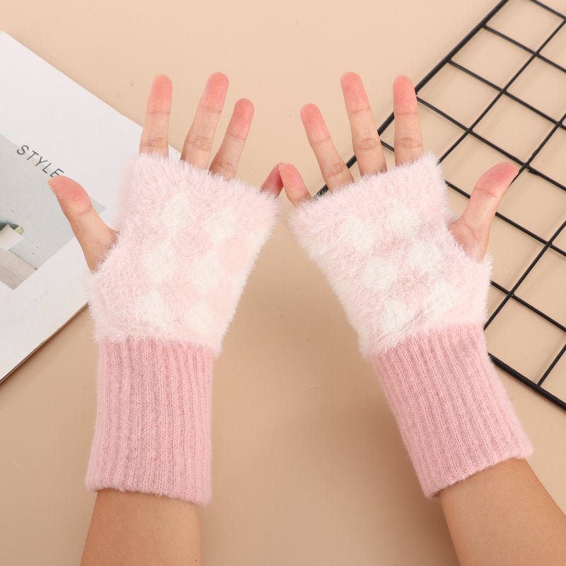 Gants Chauds En Peluche